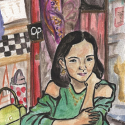Sophia zhang - Pondering girl